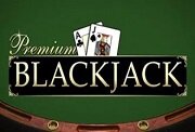 Premium Blackjack slot game logo