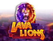 Lava Lions Slot game logo