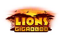 Lions Gigablox SLot Game Logo