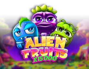 Alien Fruits slot game logo