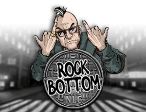 Rock bottom slot game logo