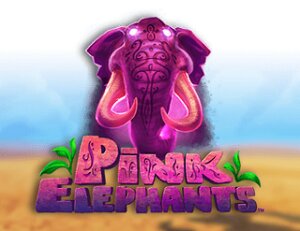 Pink Elephants slot game logo