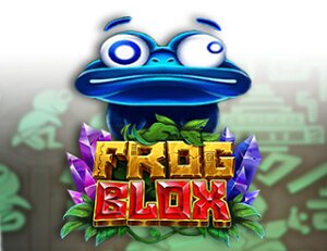 Frog Blox slot game logo